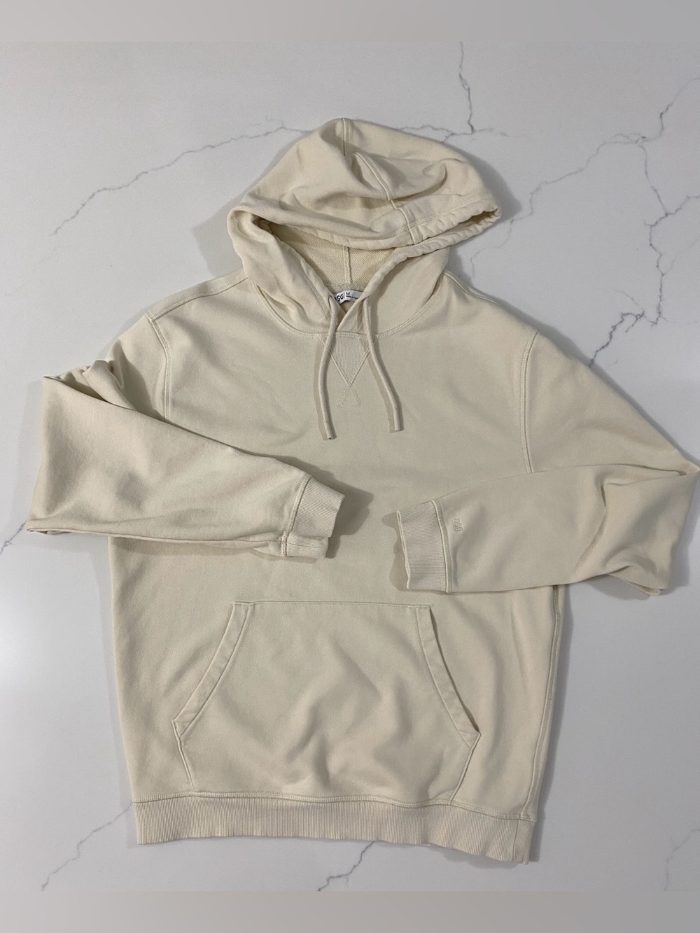 DSG Cream Colored Hoodie Size M